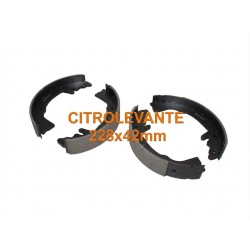 ZAPATAS FRENO DEL 228x42mm
