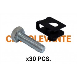 GRAPAS + TORNILLOS (30 PCS)