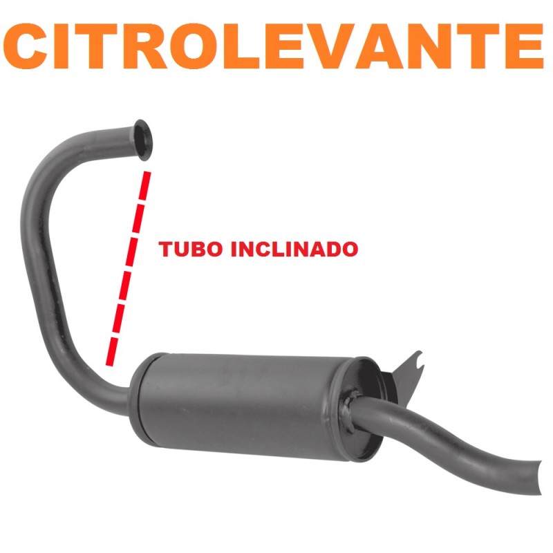 SILENCIOSO DELANTERO (INCLINADO)