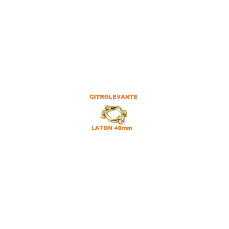ABRAZADERA ESCAPE LATON 49mm