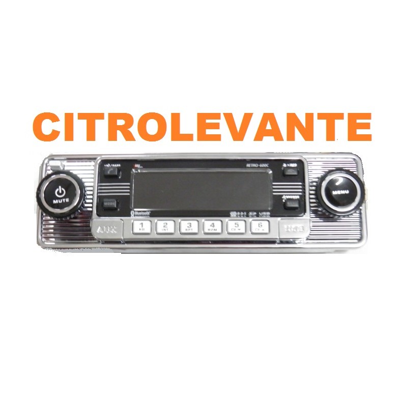 RADIO RETRO Cromado