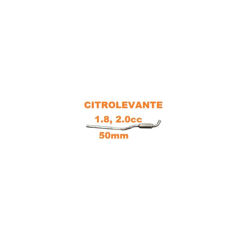 SILENCIOSO INTERMEDIO 1.8, 2.0cc