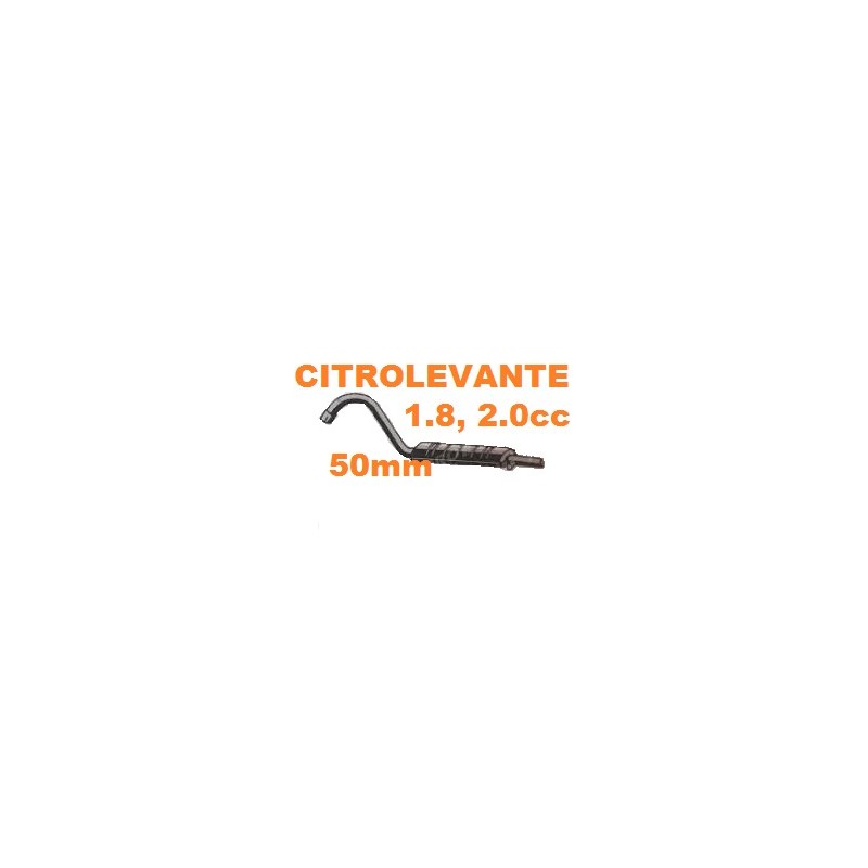 SILENCIOSO TRAS 1.8, 2.0cc